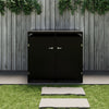 Outdoor Wheelie Bin Storage MetalStore Cover Garden Rubbish Dustbin Shed Storage