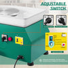 350W Electric Pottery Wheel 25cm Turntable Ceramic Forming Machine for Adults
