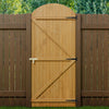 Wooden Garden Gate Pedestrian Privacy Fence Gate Porch Decorative Fence Panel