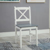 Classic Solid Wooden Dining Table and 4 or 2 Chairs Set Kitchen Home