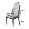 🔥 Faux Leather Upholstered Dining Chairs Set of 2 Thick Seat High Back Chair UK