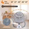 Electric Baby Swing Bluetooth Infant Cradle Bouncer Rocker Chair Music Remote Fo