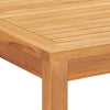 CIADAZ 5 Piece Garden Dining Set Solid Wood Teak, Garden Table And Chairs, Y0S9