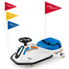 360° Spin Kids Electric Drifting Go Kart Toddlers 24V Battery Ride On Drift Car