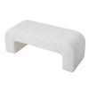 Upholstered Teddy Velvet Ottoman Bench Bedroom Pouffe End of Bed Stool Footstool