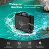 Portable Waterproof Hard Case with Customizable Fit Foam