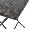 BigSale 3-Piece Table Chairs Outdoor Garden Patio Folding Table Chair Bistro Set