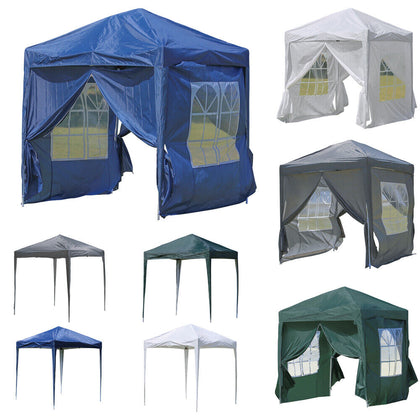 2x2M 3x3M Heavy Duty Gazebo Marquee Waterproof Wedding Party Tent Pop Up Outdoor