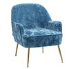 Velvet Scallop Shell Back Tub Chair Armchair Dressing Sofa Stool Bedroom Lounge