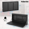 Wall-mounted Folding Workbench 2-in-1 Pegboard Tool Organizer Hanging Table