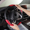 Carbon Fiber Look Universal Car Steering Wheel Booster Cover Non-Slip Accessory