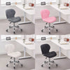 Adjustable Cushioned Computer Desk Office Chair Chrome Legs Lift Swivel Chairs