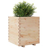 Garden Planter 60x60x72 Solid Wood Pine D0D2