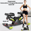 Mini Stepper with Resistance Band, Stair Stepping Fitness Exercise Home Workout