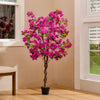 Large Artificial Azalea Tree 5FT Blossom Flowers Fake Plant Outdoor Indoor 150cm