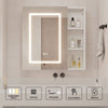 LED Bathroom Mirror Cabinet with Demister LED Lights Extra Large Storage Cabinet