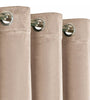 Thick Heavy Velvet Curtains Eyelet Ring Top Fully Lined PAIR of Ready Made Panel