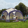 Dome Event Shelter Waterproof Gazebo UV Protection 3.5m x 3.5m Tent & Side Walls