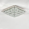 Square Ceiling Lights Pendant Chandelier Bedroom LED Crystal Lights Fitting Lamp