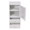 Office Filing Cabinet Storage Display Cupboard Metal Organizer with Drawer Door