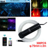 12V 300pcs RGB LED Ceiling Light Fiber Optic Kits Sky Star Light APP/RF Remote