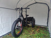 Garden Storage Shelter Bike Shed Log Store Bicycle Tent L: 2.2 xW: 1.55 xH: 1.6m