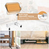 Overbed Table Portable Bedside Table Adjustable Hospital Bed Table Laptop Desk