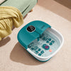 Foot Spa Bath Massager Folding Electric Pedicure Foot Spa Basin Heat Bubbles