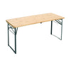 Large Wooden Folding Picnic Beer Table Trestle Outdoor Garden Bistro Furniture