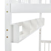 3ft Single Bed frame Wooden Bunk Beds with Storage White Wood Kids Childrens Bed