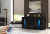 Cabinet Sideboard Living Room Buffet Cupboards 3 Drawer 2 Door with LED Lights