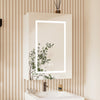LED Bathroom Add sophistica w/ Demister Lights Touch Switch 3 Colors LED Storage