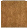 Raised Garden Flower Beds Rusty Metal Large Planters Weathering Steel