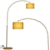 Modern Floor Lamp Adjustable Height Freestanding Metal Light Reading Light
