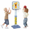 Basketball Hoop Soccer Set, 3-in-1 Kids Basketball Stand Sports Activity Center