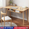 UK Wooden Computer Desk Laptop PC Home Office Desks University Wood Study Table