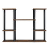 Outdoor Indoor Metal Wooden Plant Stand Planter Flower Rack Garden Display Shelf