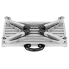 Foldable Aluminium Lightweight Platform Step Stool RV Trip Working Ladder Tool