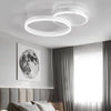 Square/Ring LED Ceiling Lamp Cool White Light Chandelier Fixture Bedroom Living