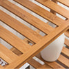 3/4/5 Tier Bamboo Shoe Rack Footwear Organiser Wooden Book Storage Shelves Stand