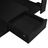 Rectangular Coffee Table Side End Table Wooden TV Stand with Storage Shelf Rack
