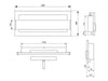 Bio Ethanol Fireplace 900x400 - Wall-Mounted - Black Matt - With Glass - Set