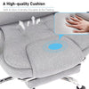 Executive Office Chair Swivel Recliner Computer Desk Gaming Chair with Footrest