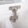 Foldable Makeup Table Set Drawer Mirror Storage Makeup Room White Dressing Table
