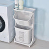 Rolling Laundry Sorter Cart Washing Basket Clothes Hamper Storage Bin On Wheels