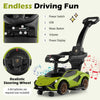 Kids Licensed Lamborghini Walking Toy Car 3-In-1 Toddlers Ride on Push Car