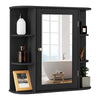 Bathroom Medicine Cabinet Wall Mounted Storage Cabinet w/ Mirror Door