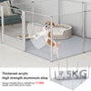 XXL Heavy Duty Dog Playpen Acrylic Panel Whelping Box Pet Crate Kennel Fence Pen