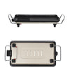 Electric Teppanyaki Table Grill Griddle BBQ Hot Plate Non-Stick Barbecue Cooking