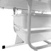 Massage Table 3 Foldable Bed PU Leather Salon Nail Tattoo Chair for Spa Beauty